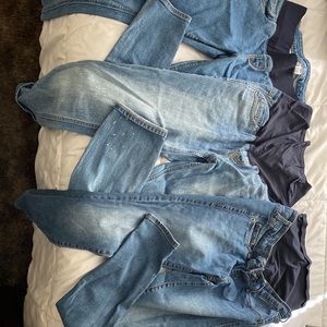 Old navy maternity jeans lot